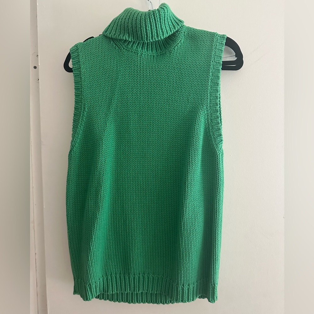 Ralph Lauren sleeveless turtleneck